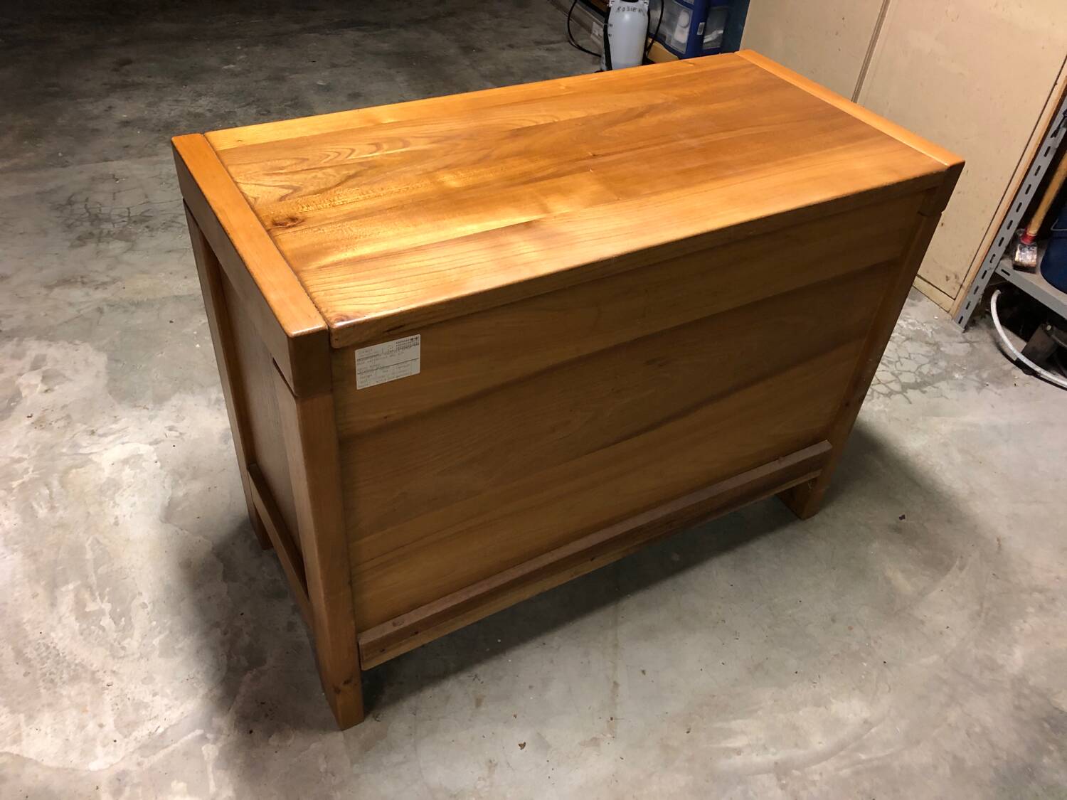 Vintage elm chest of drawers from Maison Regain