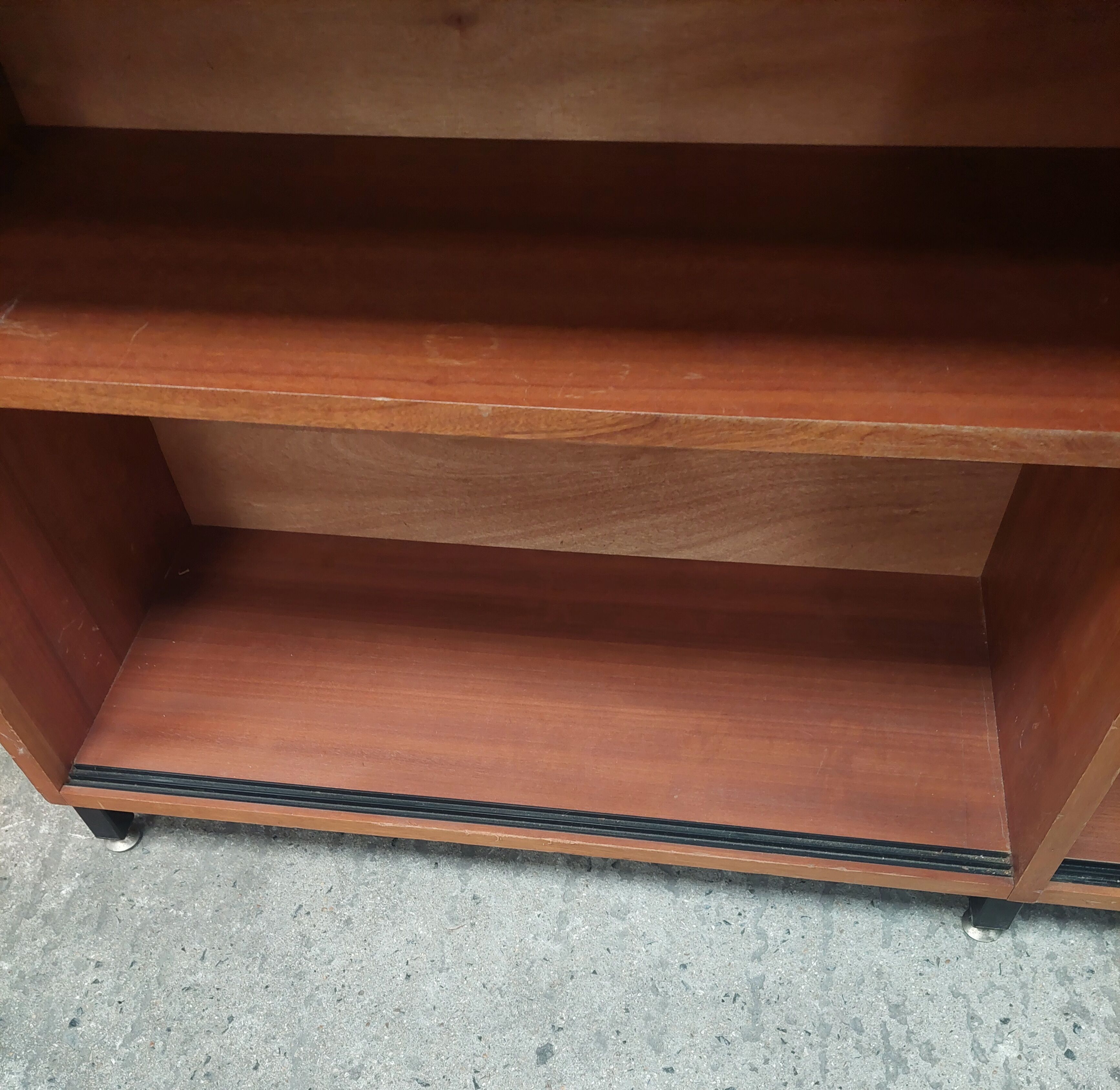 Bookcase in 2 parts vintage