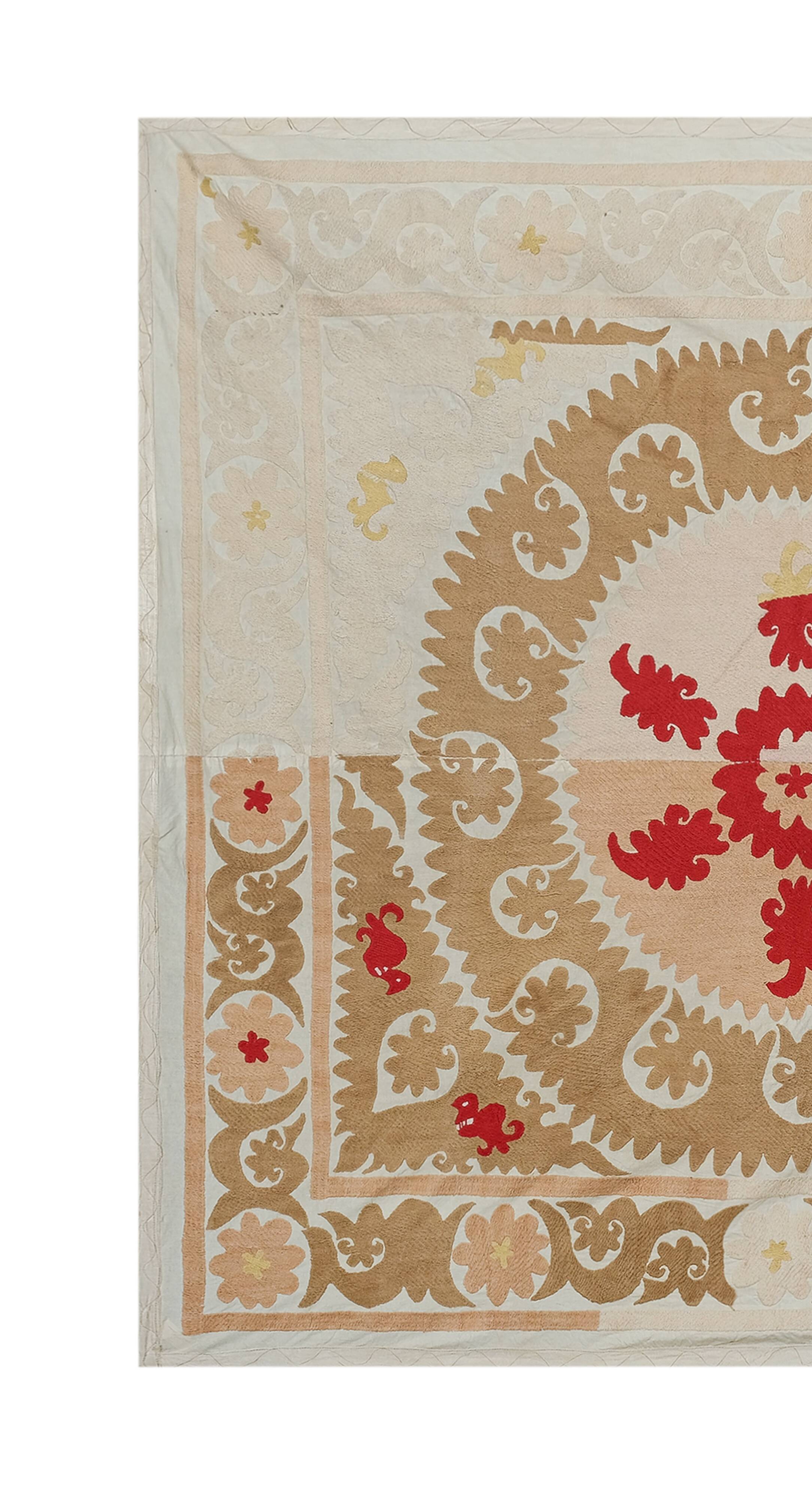 Hand knotted rug, vintage Turkish rug 153x166 cm
