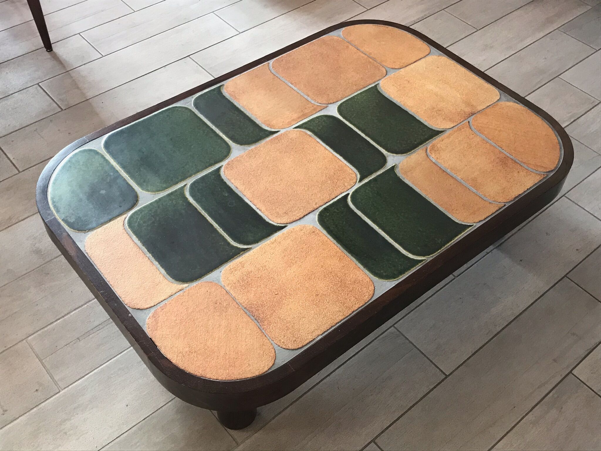 Ceramic table shogun Roger capron Annees 50 60: