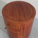 Exotic wood accent furniture