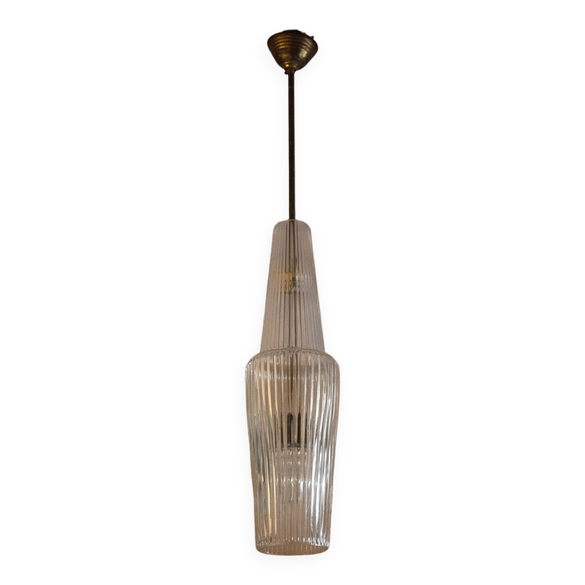 Venezia pendant lamp by Aloys F. Gangkofner for Peill & Putzler / Ceiling lamp / 1950s