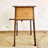 Old wooden hinged cabinet