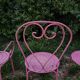Set 2 fauteuils+2 chaises Fermob fer forgé ancien(ne)s