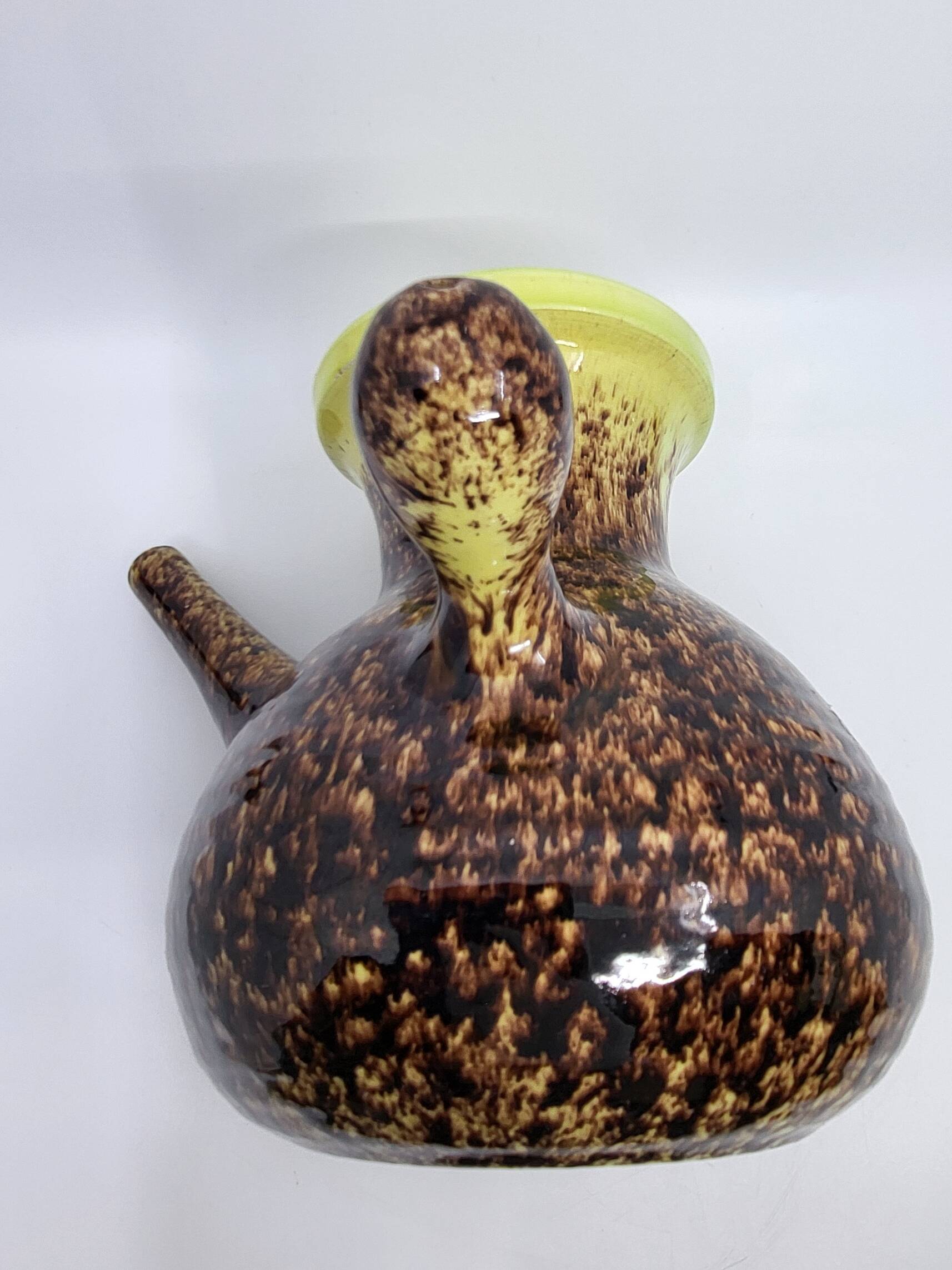 Vase or Chevrette Pottery Accolay in ceramic France Vintage 1960
