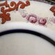 Antique plate in earthenware - English Imari style