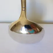 Shady vintage silver-plated metal ladle 2106277