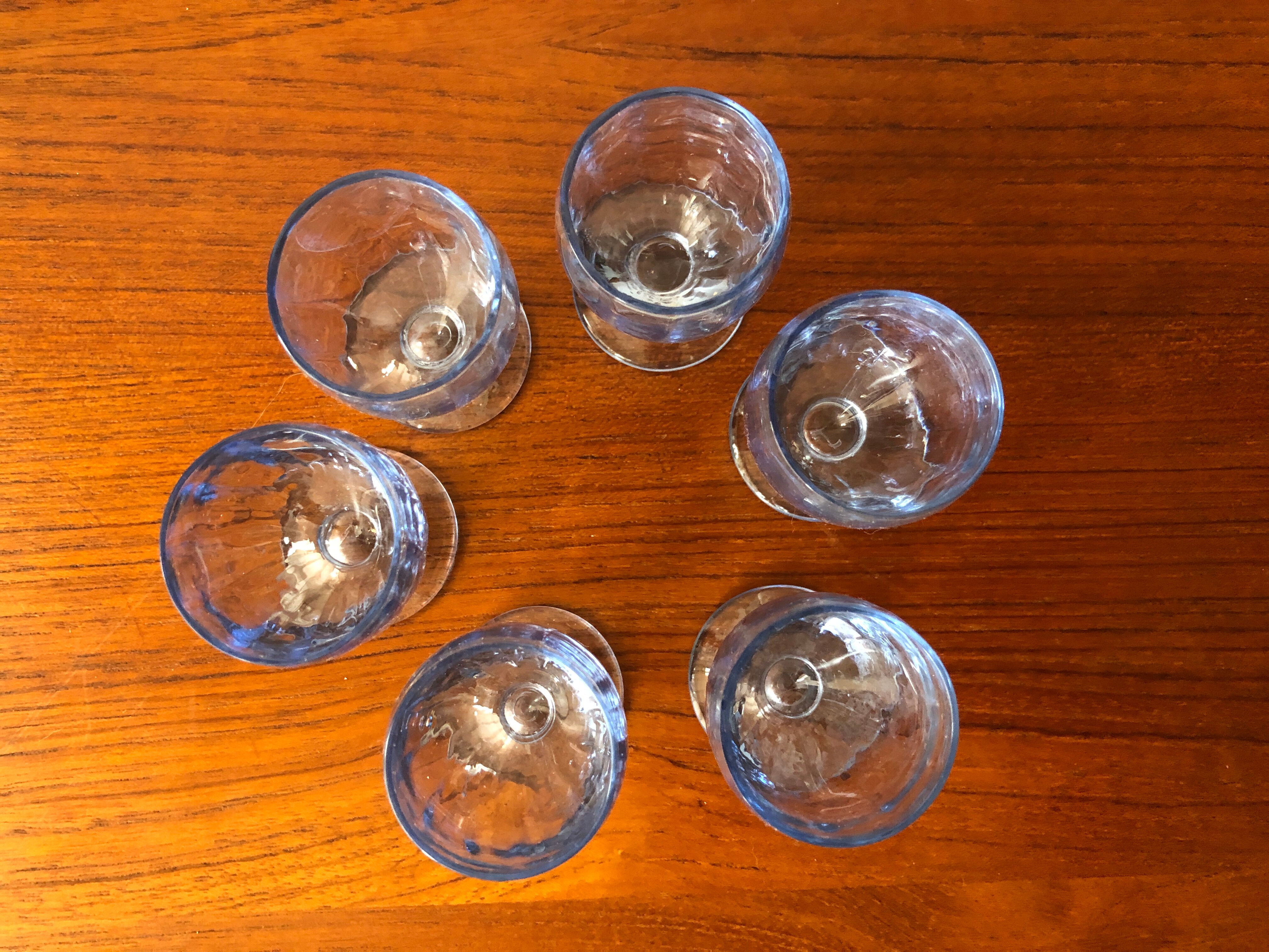 Vintage shot glasses