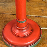 Bamboo-style wooden lamp