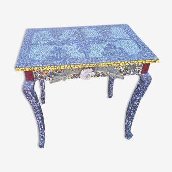 Picassiette mosaic table