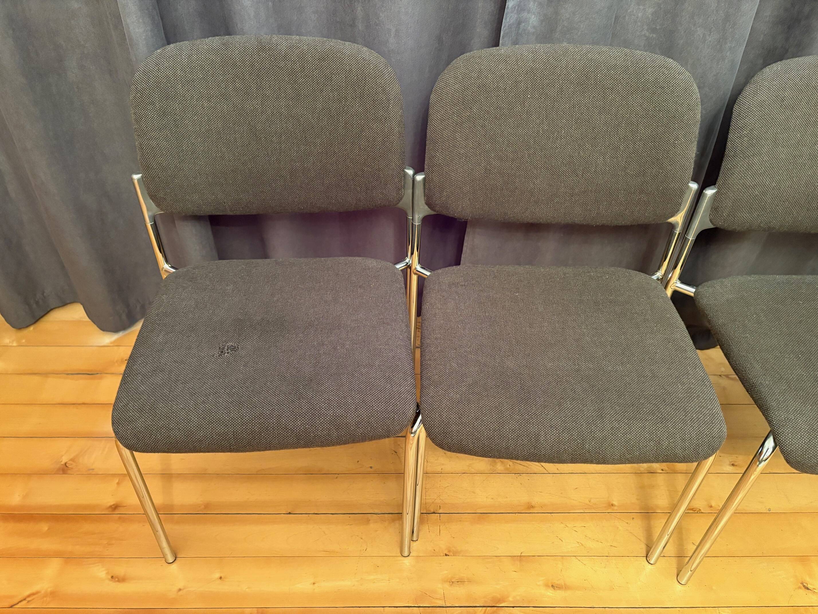 Set of four chairs, 1980s