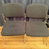 Set of four chairs, 1980s