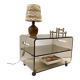 Table basse plexi fumé Roche Bobois