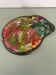 Céramique en doré de palette de peinture ,plat