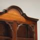 Antique double-bodied display cabinet with walnut drawers, Italy, 20th century.