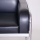 Bauhaus Sofa in Chrome and Leather by Vichr a Spol, Czech, 1930s