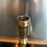 Bougeoir ancien en bronze
