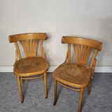 Pair of bistro chairs