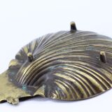 Old brass soap holder