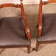 pair of mahogany armchairs from the William IV period circa 1830