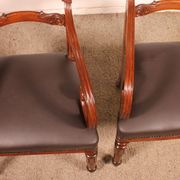 Paire de fauteuils en acajou d'époque William IV, circa 1830