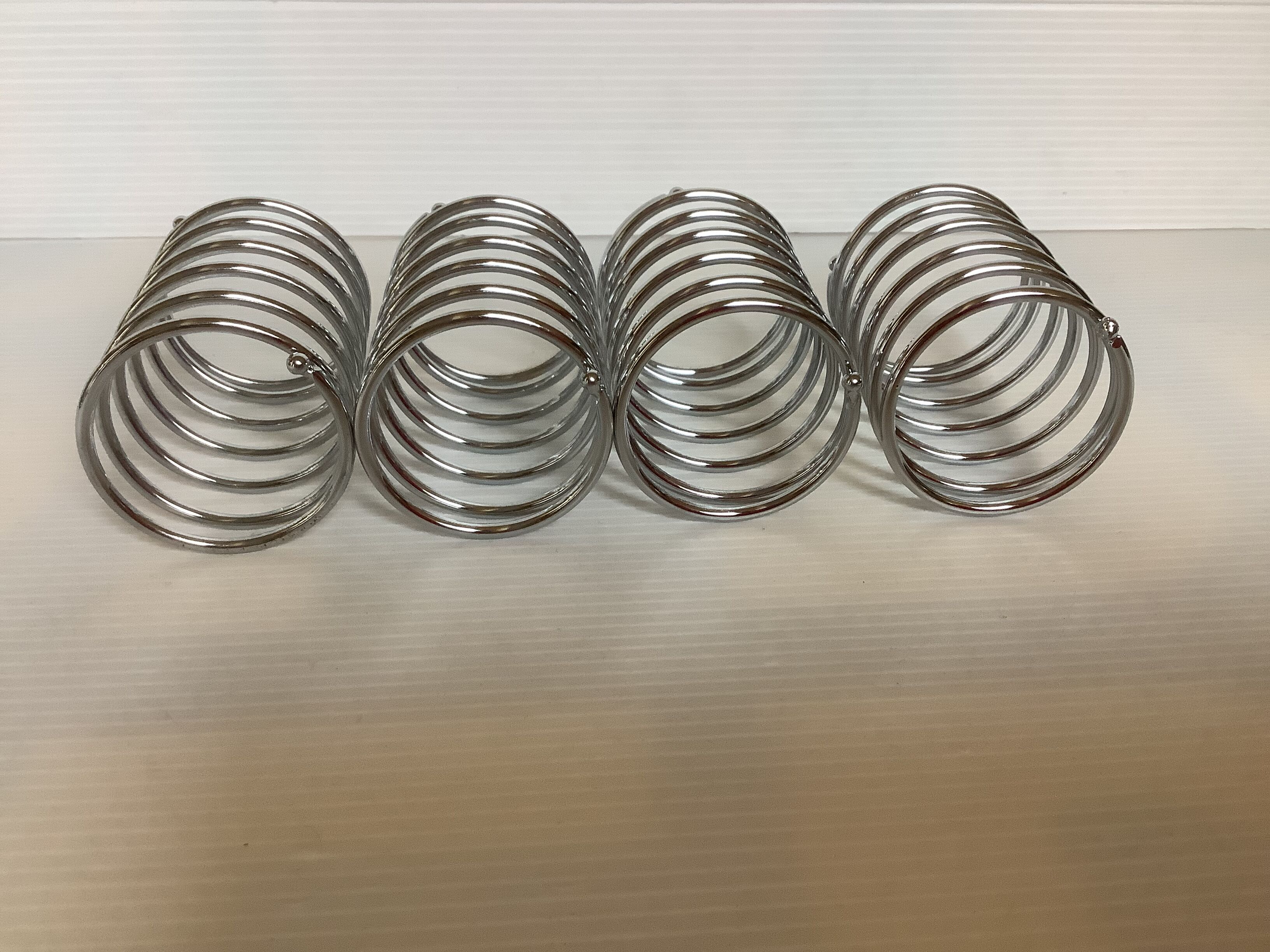 Four shells stainless steel spiral spring