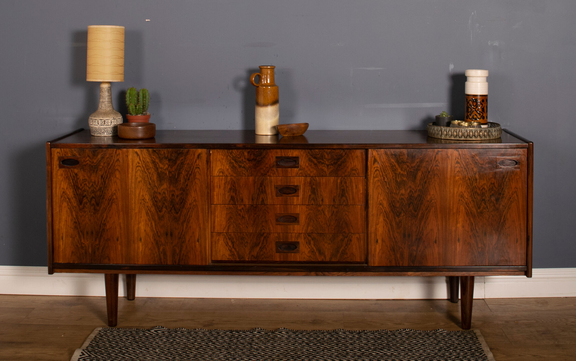 Restored Danish Rio Rosewood Mogens Kold 1960s Sideboard