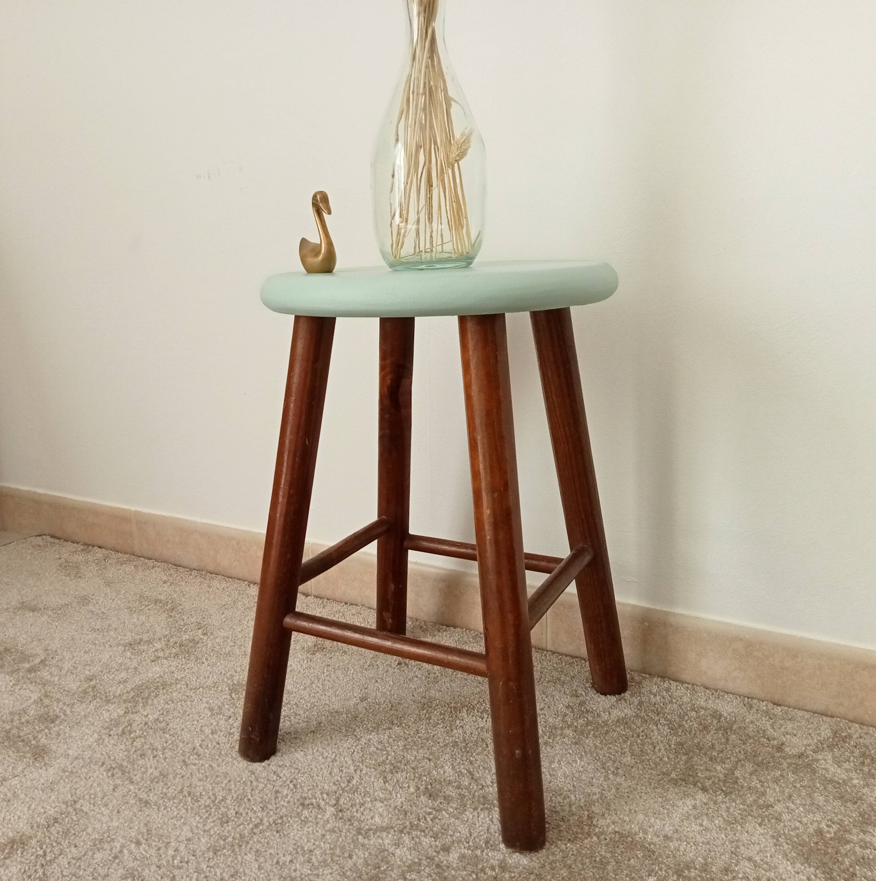 Vintage wooden stool