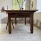 Country farmhouse table in solid beech and oak 2.5m XL