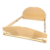 Lacquered bed by Eric Maville