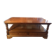 Coffee table in cherry finish