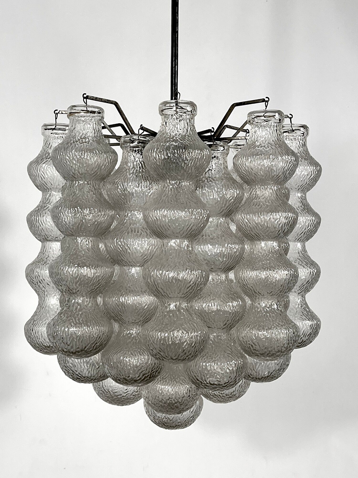 Mid-Century Murano Bubble Glass chandelier from 60s