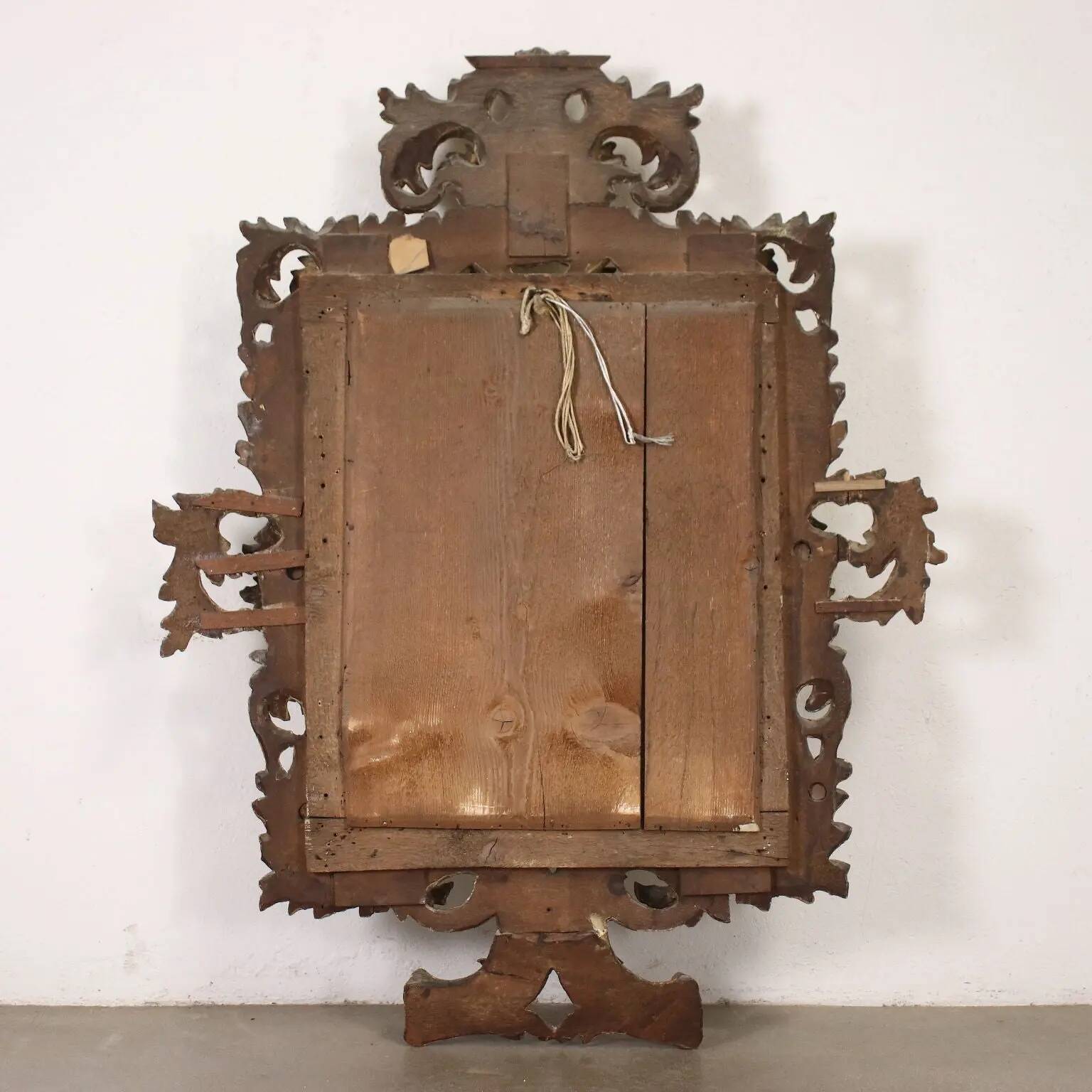 Baroque wooden mirror, Italy, 17th-18th century