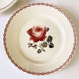 Serving plates, Germaine model, Badonviller