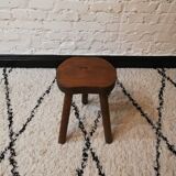 Tripod wood stool