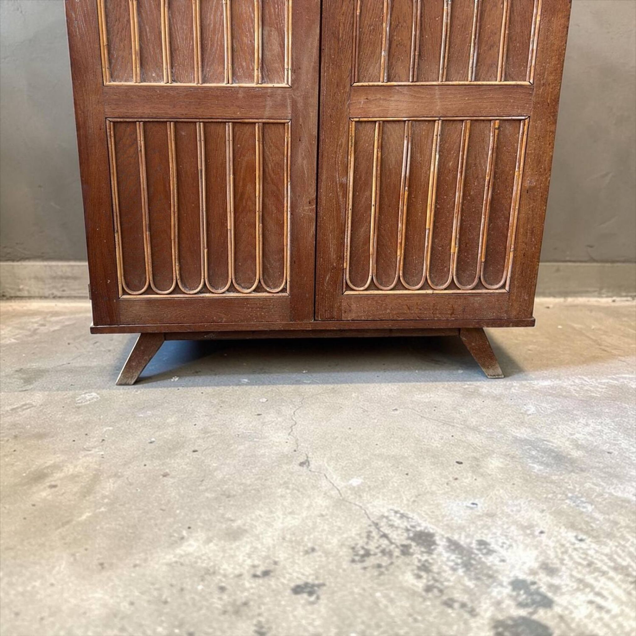René Gabriel rare wardrobe from 1945-50, furniture from the reconstruction period.
