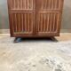 René Gabriel rare wardrobe from 1945-50, furniture from the reconstruction period.