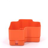 Vastill planter in orange plastic by Michael McCann