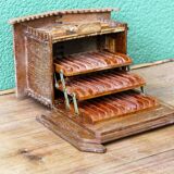 Cigarette display, miniature chalet