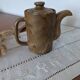 Vintage stoneware coffee pot