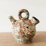 Honey ceramic jug or margoulette