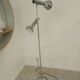 Lampdaire chromé vintage 70'S