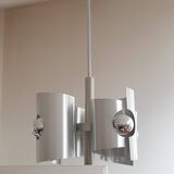 70's "Space Age" chandelier with 4 lights