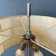 Mid Century Staff Leuchten floor lamp in leather