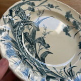 Set of 5 dessert plates Terre de fer Jules Vieillard