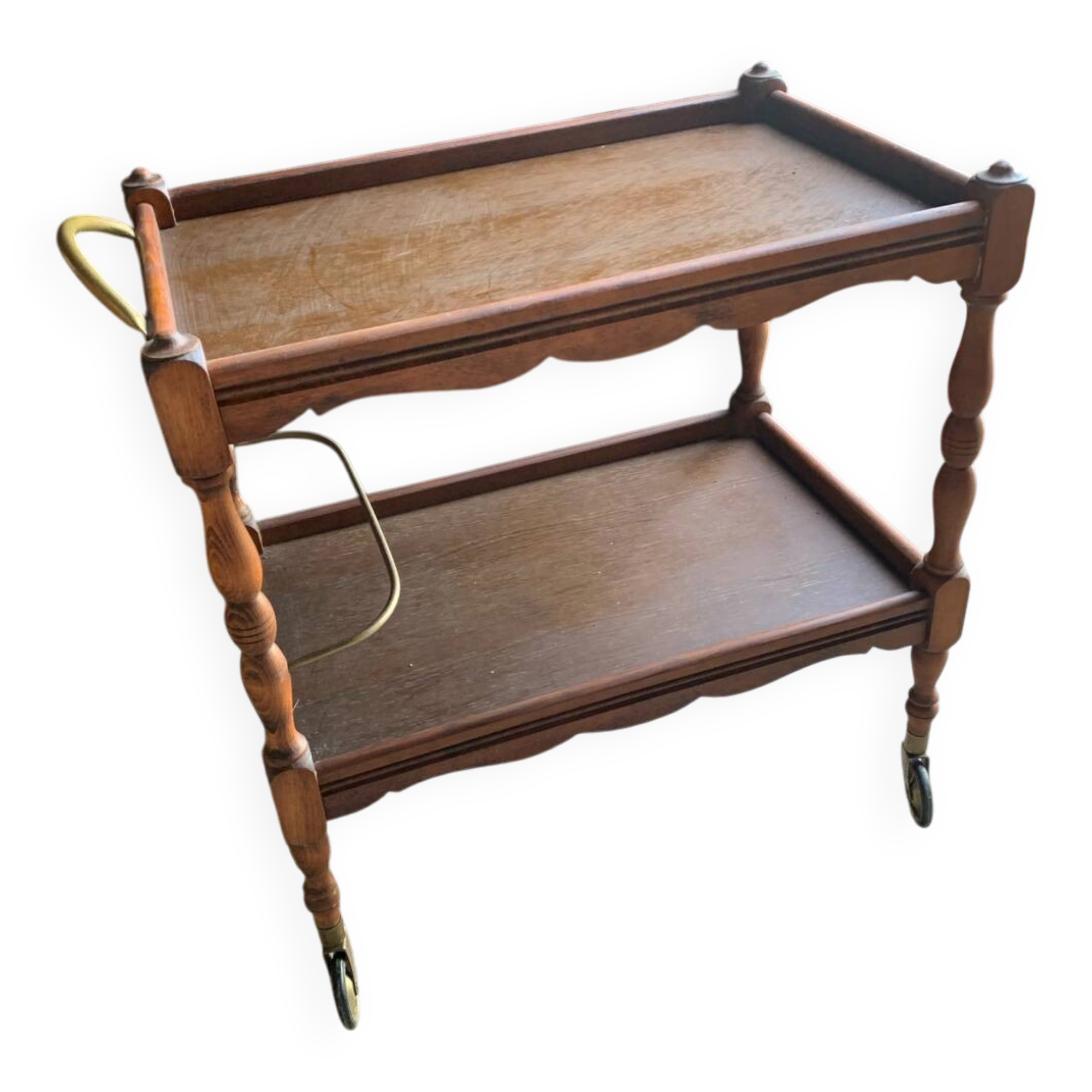 Rustic rolling dessert