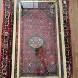 Pierre Vandel Paris 1970s vintage coffee table in brass and glass.