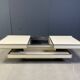 Vintage coffee table by Willy Rizzo for Mario Sabot, 1970s