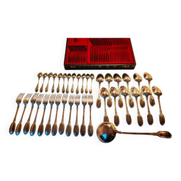 Silver-plated service, 1900
