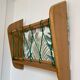 Wall-mounted mail rack 60s